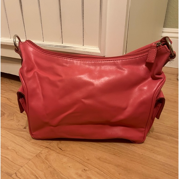 Pink Multipocket Hobo Shoulder Purse - Picture 2 of 6